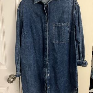 H&M Long Jean Jacket/Dress